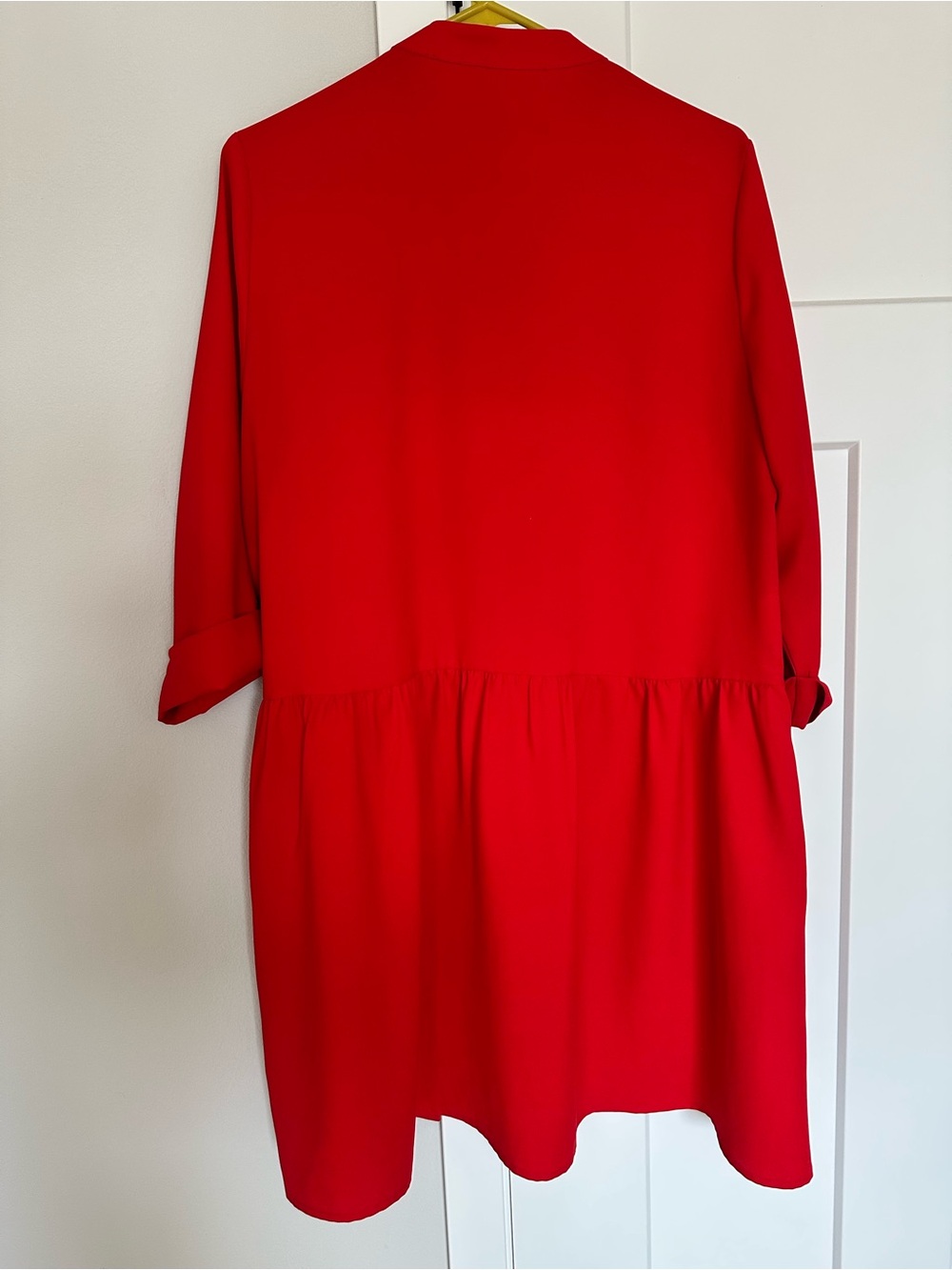 Tuckernuck Scarlet Button-Front Mini Dress size L - Picture 6 of 8